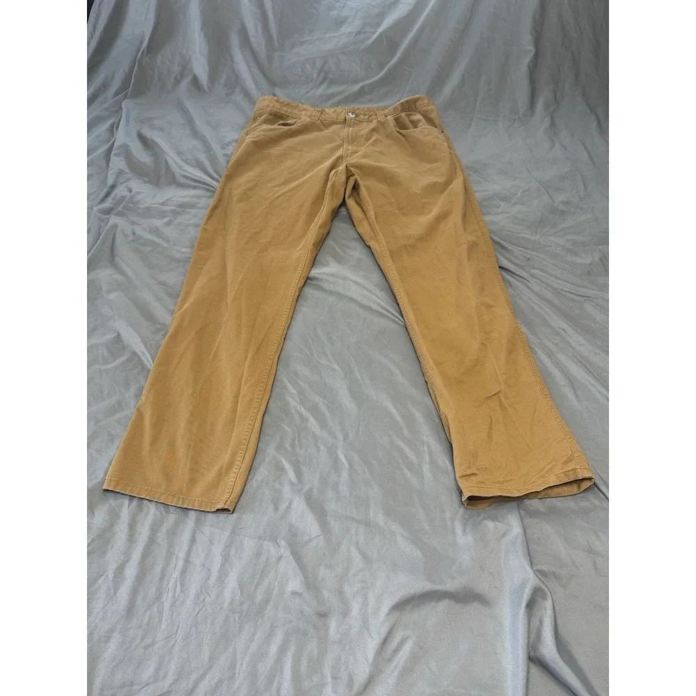 The North Face Men's Size 36x30 Khaki Chino Casual Hiking Pants Outdoor